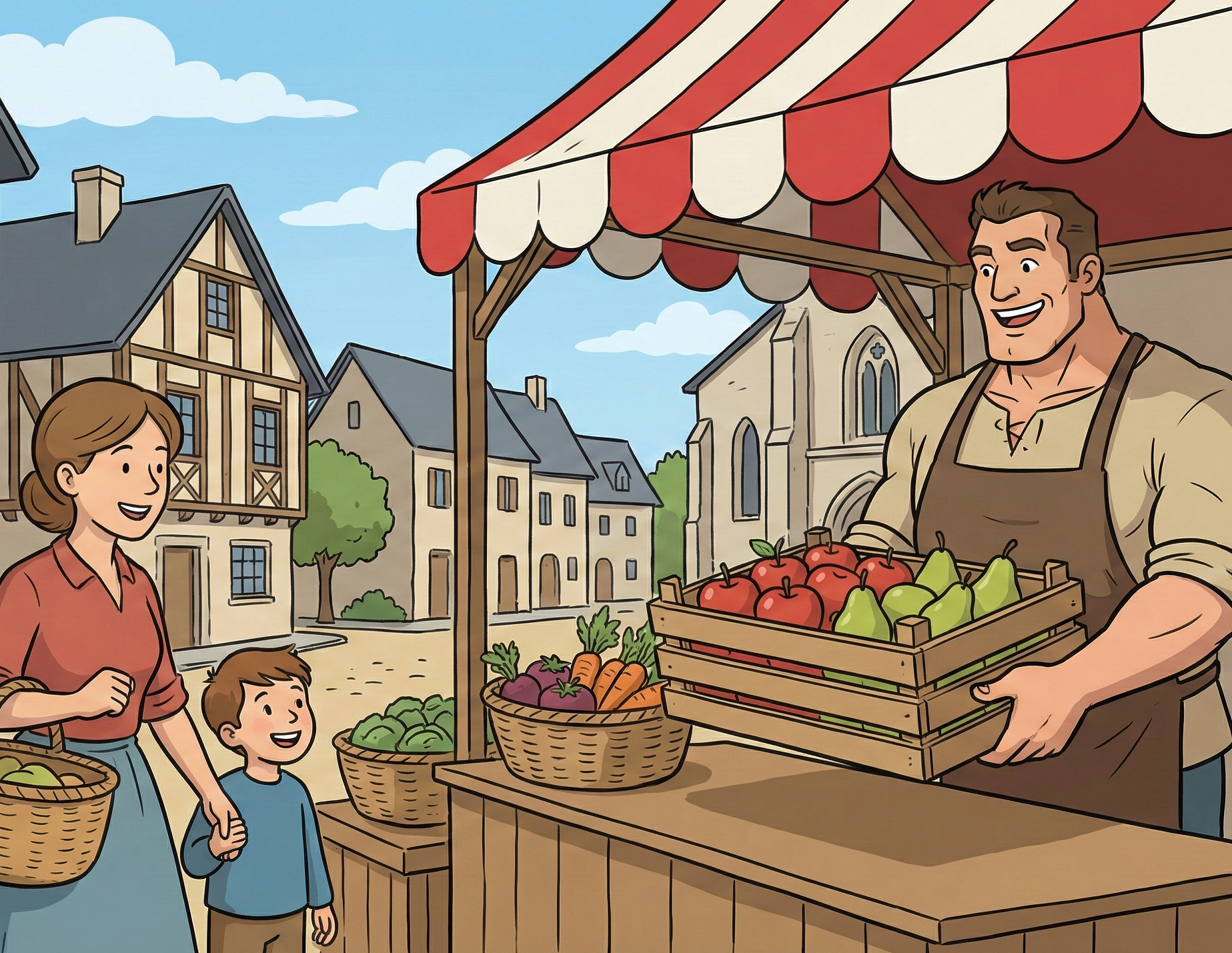 Ambiance marché